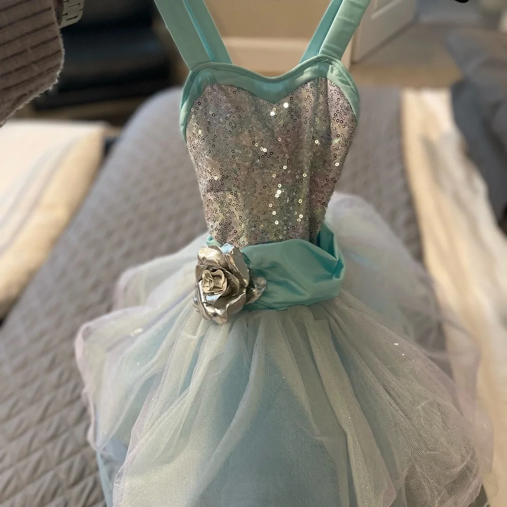 Revolution Shimmering Blue /silver and Purple Kids Costume